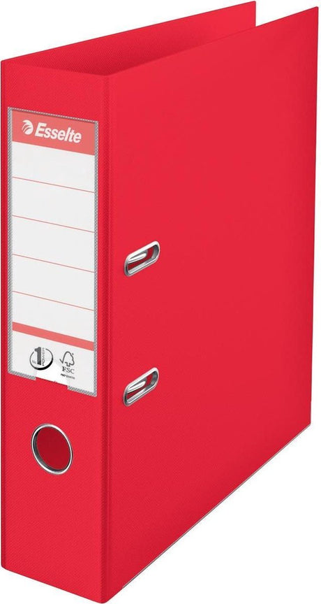 Esselte Ordner Vivida A4 PP 7,5 cm rot
