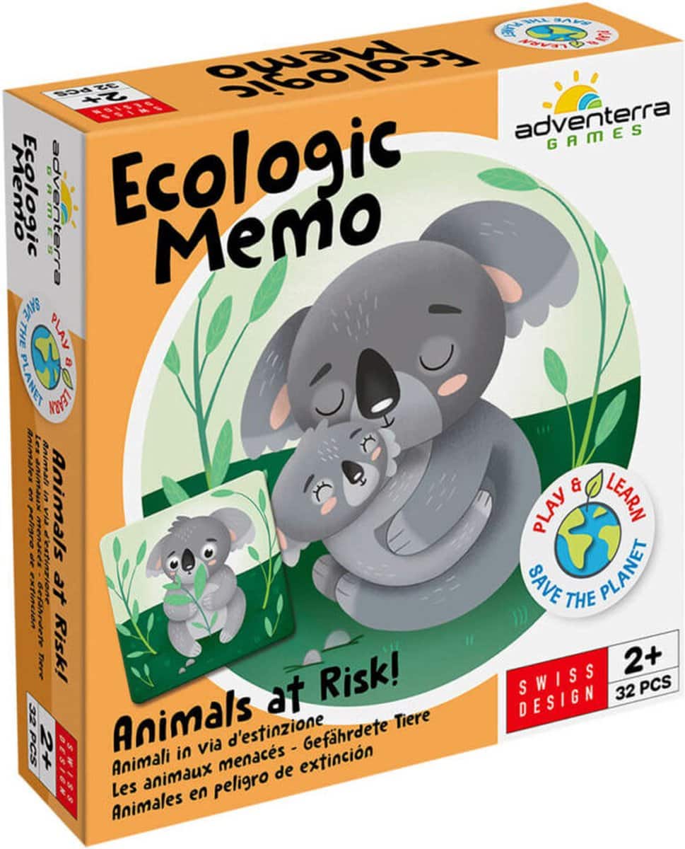 Adventerra-Spiele – ökologische Memory-Spieltiere