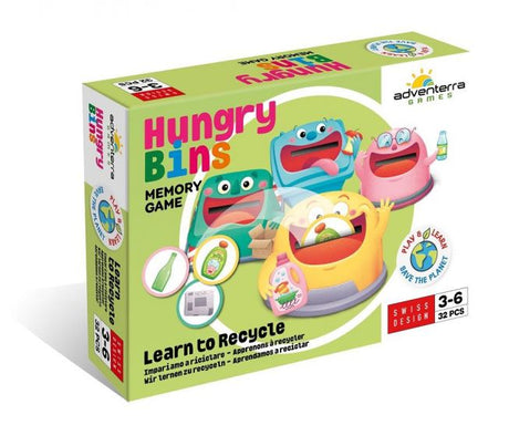 Hungry Mülleimer Memory Game