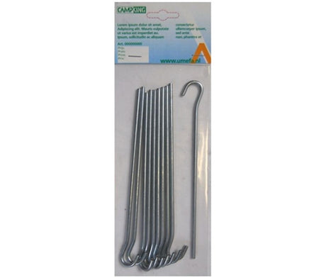 Camping Umefa Erdspieß offenes Auge 18 cm 10 Stk