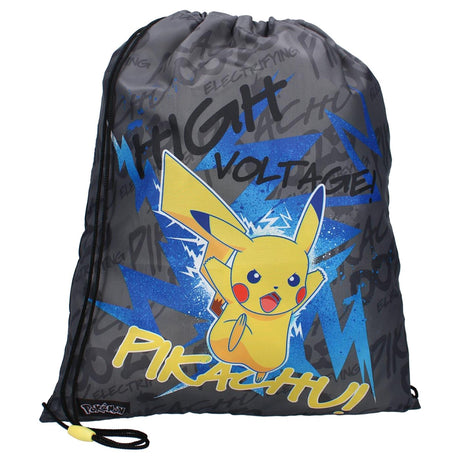 Vadobag Turnbeutel Pokémon Pikachu 44x36x1cm schwarz