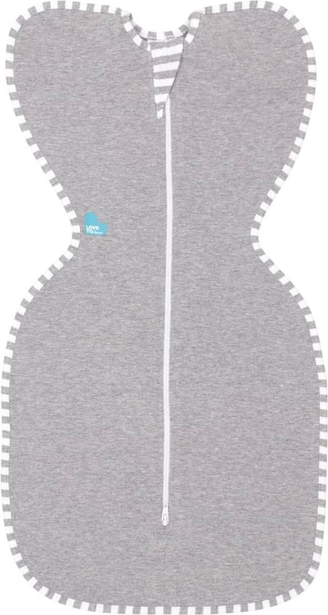 Love to dream ™ babyslaapzak swaddle up™ - inbakeren - baby 0-3 maanden - 3.5-6 kg - all season - grijs