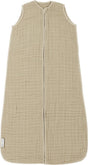 Meyco Baby Uni Baby-Sommerschlafsack – vorgewaschen, hydrophil – Sand – 110 cm – 0,5 Tog