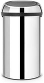 Brabantia touch bin prullenbak - 60 liter - brilliant steel