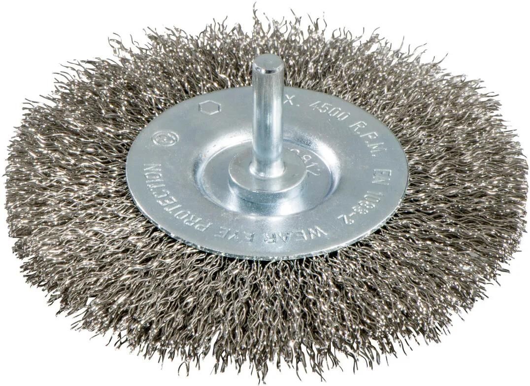 Metabo Rundbürste Rundbürste mit 6mm Schaft d=100mm Stiel