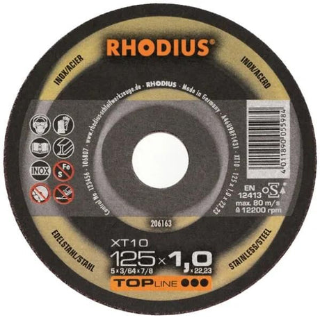 Rhodius Trennscheibe xt10 Mini extra dünner Separator.xt10 ø1 65mm