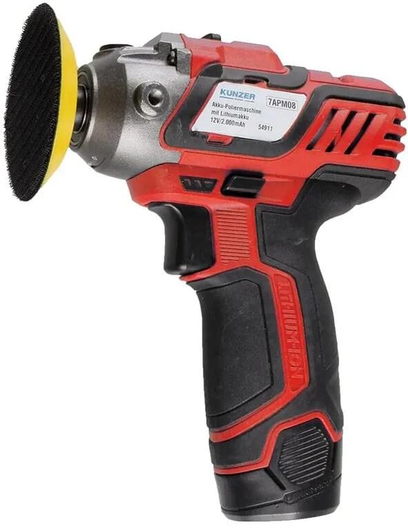 Kunzer Polierer 7apm08 Akku-Polierer
