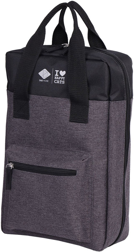 D·d Home Megan - Aufbewahrungstasche für Spielzeug 25x8x38cm schwarz