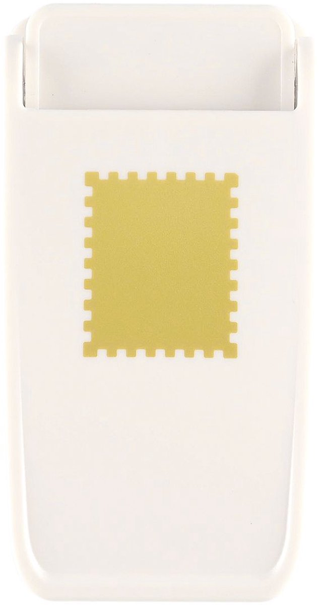 Vaessen creative heavy-duty figuurpons - pons postzegel - 3,8 x 3,2 cm