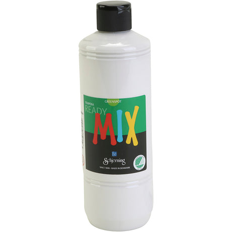 Schjerning Greenspot Plakatfarbe, matt, weiß, 500 ml 1 Flasche