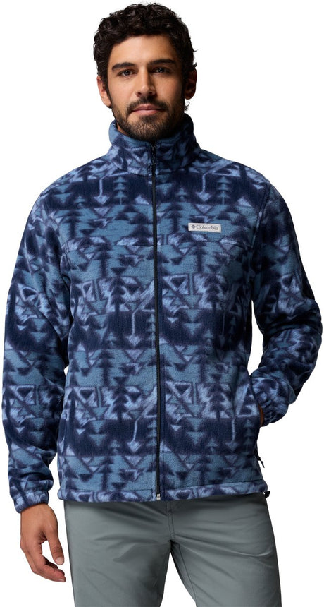 Columbia steens mountain™ printed jacket collegiate navy sketchup xl