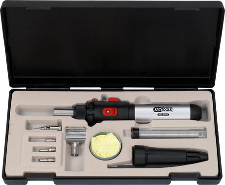 Ks Tools Ks-Tools Gaslötset Mini-Loet-Set 9-teilig.