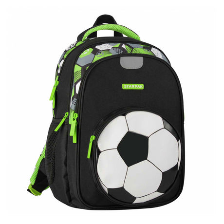 Rucksack Fußball grün