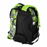 Rucksack Fußball grün