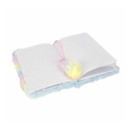 Plüsch-Notizbuch Hase Pastell