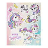 Fensteraufkleber Einhorn, 16x21cm