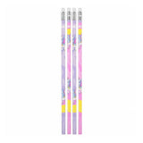 HB-Bleistift mit Radiergummi Einhorn, 4 Stk.