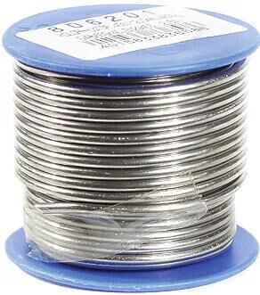 WKS Lötzinn Lötdraht 2 mm 250 g, 40 Kolophonium, Spule