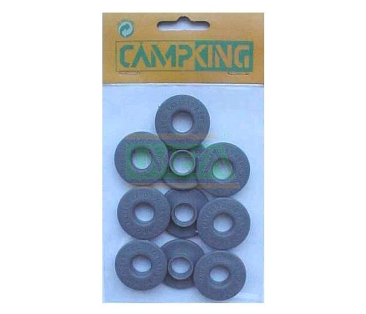 Campking umefa Segelsocken Kunststoff grau 10 Stk