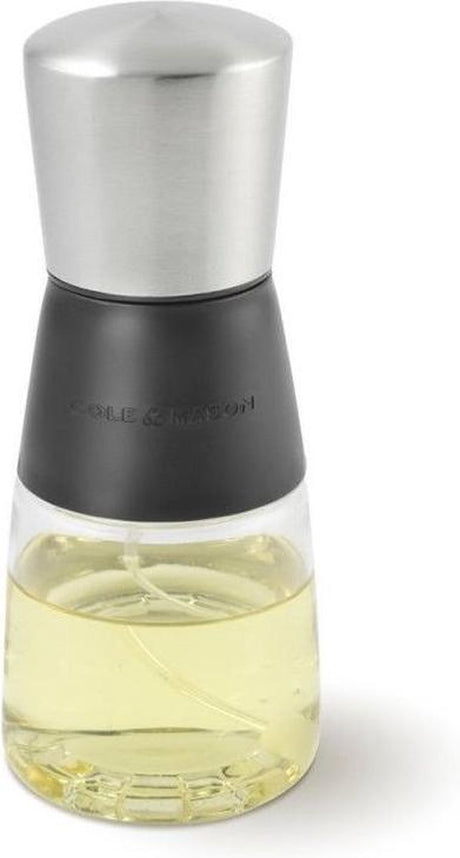 Cole mason olijfolie sprayer – 150 ml – fijne spray – voor olie azijn – rvs – transparant