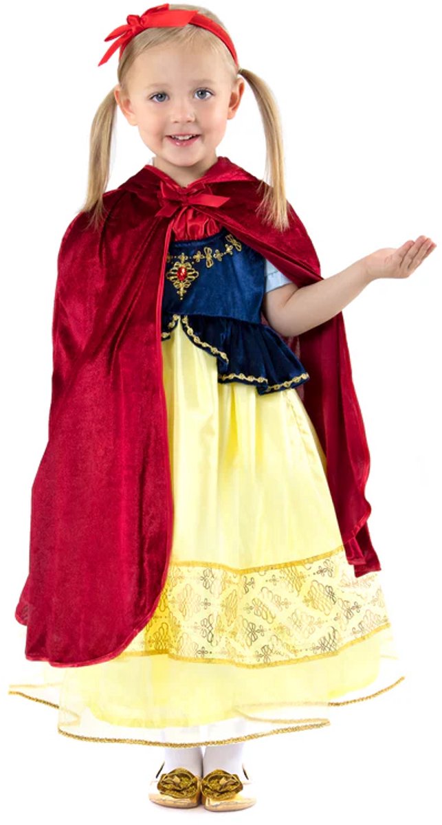 Kleine Abenteuer - roter Umhang mit Kapuze - Größe L XL (5-9 Jahre)
