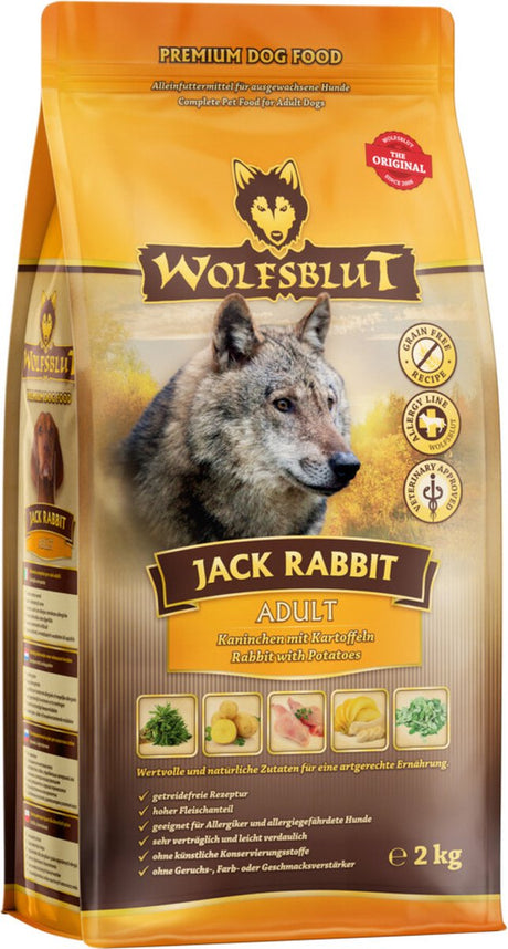 Wolfsblut Hundefutter Adult Jack Rabbit 2 kg