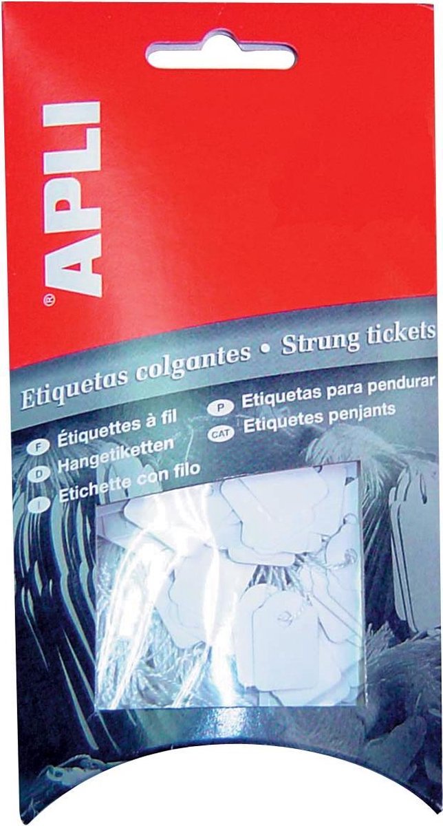 Apli-Kabeletiketten ft 9 x 24 mm (B x H) (7005) | Karton mit 200 Stück
