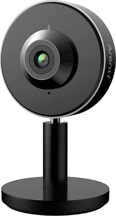 Arenti indoor1 - beveiligingscamera voor binnen - wi-fi camera - 2k ultra hd-resolutie - zwart