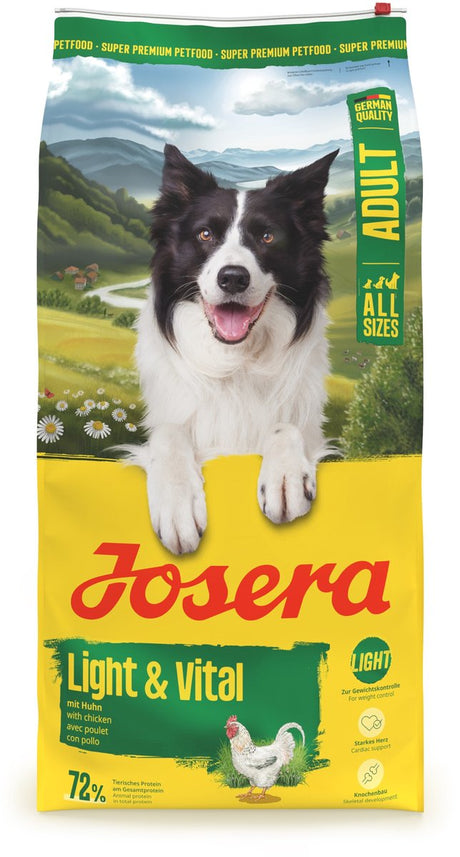 Josera Light Vital – Hundefutter – alle Größen Erwachsene – 12,5 kg