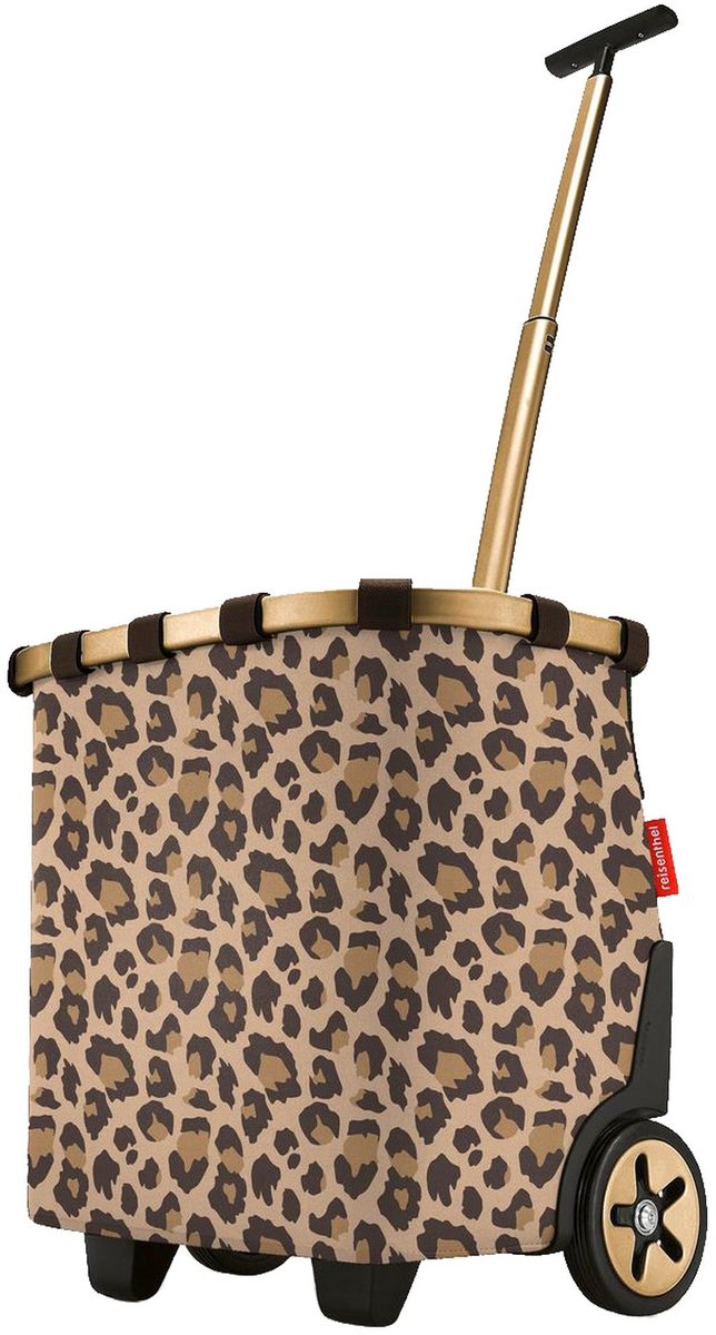 Reisenthel Carrycruiser Einkaufswagen – 40 l – Gestell Leo Macchiato Braun