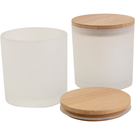Kreativunternehmen https: www.cchobby.nl glass-jars-with-wooden-lids-h-9-cm-d-8-cm-dim-8-cm-315-ml-12-piece-1-box