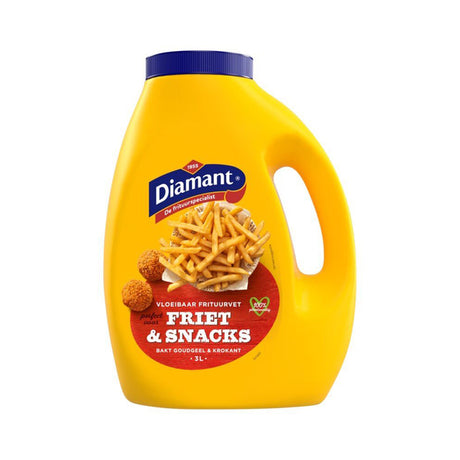 Diamond flüssiges Frittierfett Pommes Snacks (4x 3 Liter)
