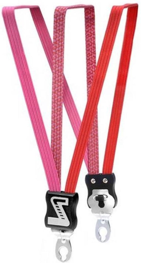 Snelbinder Trio Simson Short mit 3 Bindemitteln - rosa Rot