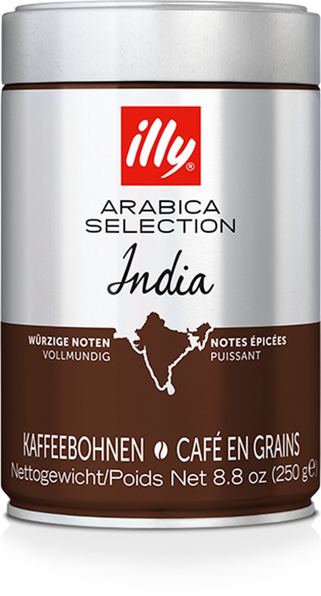 Illy - Kaffee Indien 250 g Bohnen