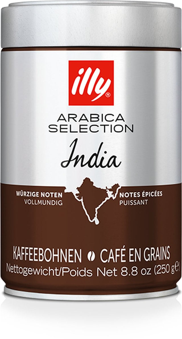 Illy - Kaffee Indien 250 g Bohnen