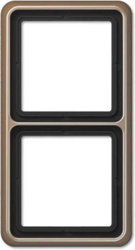 Jung CD582GB Abdeckrahmen 2x Bronze 1 Stück