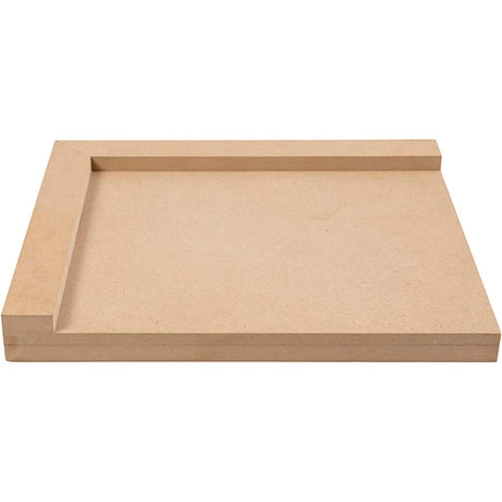 Creativ Company Holzlinoleum Halter rechts -29x25 cm
