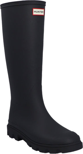 Hunter Downpour Tall Insulated Boot Unisex-Regenstiefel – Schwarz 44