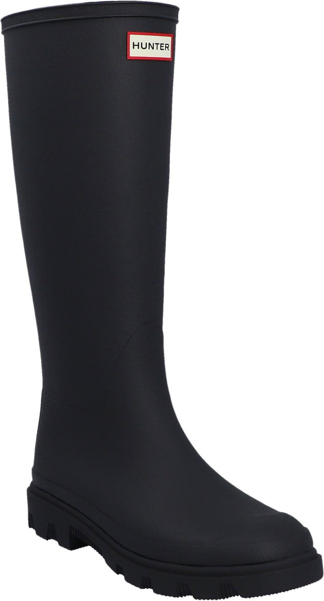 Hunter Downpour Tall Insulated Boot Unisex-Regenstiefel – Schwarz 44