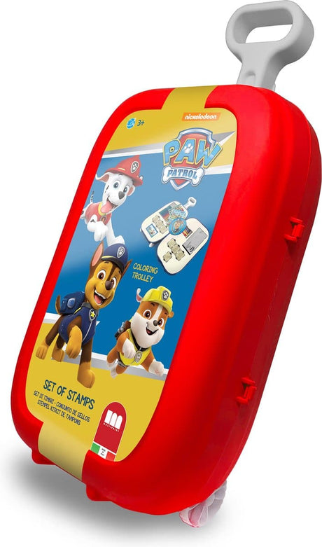 Brand Unit Paw Patrol Zeichenkoffer mit Stempeln, 63-teilig