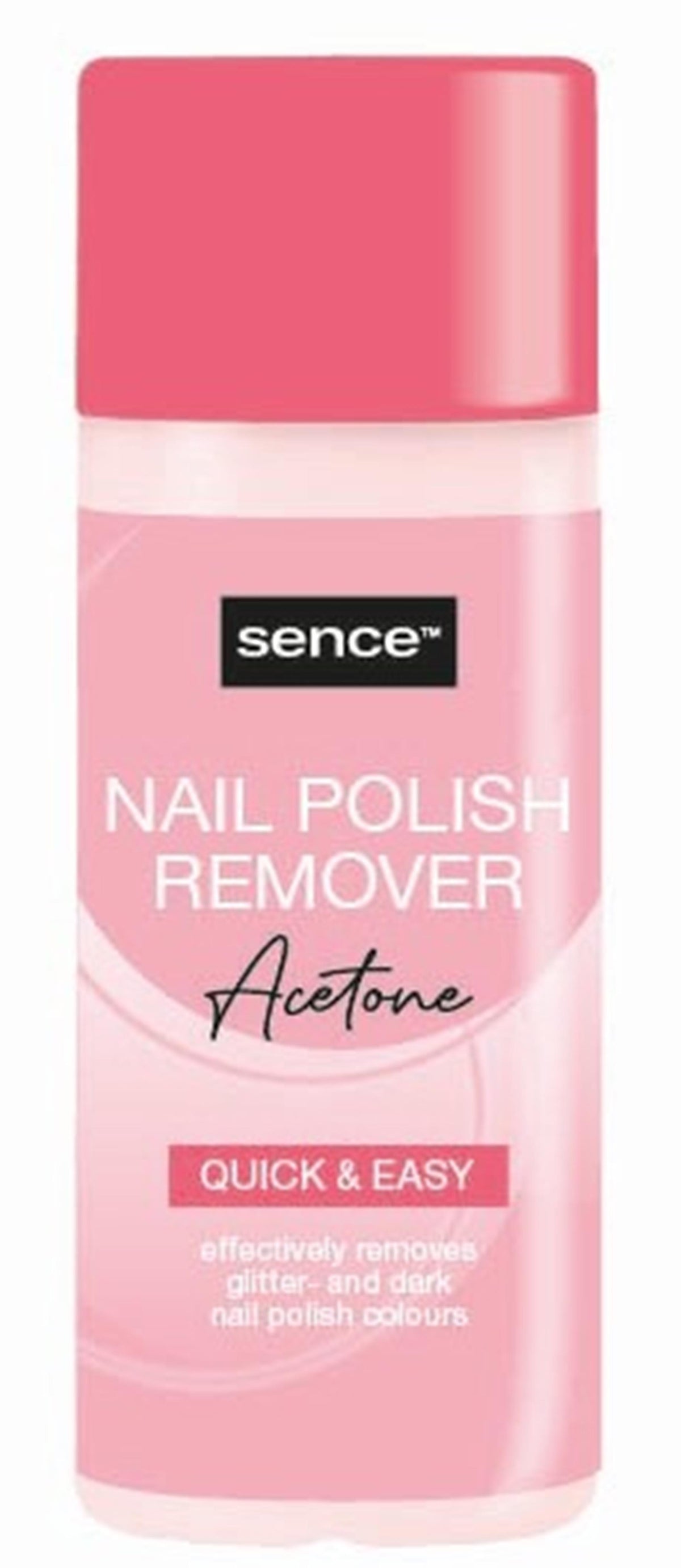 Sence nail polish remover 150ml acetone free