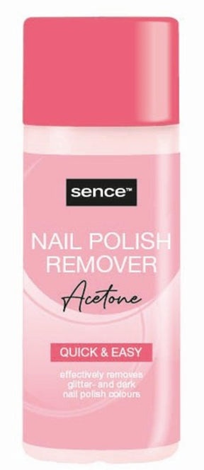 Sence nail polish remover 150ml acetone free