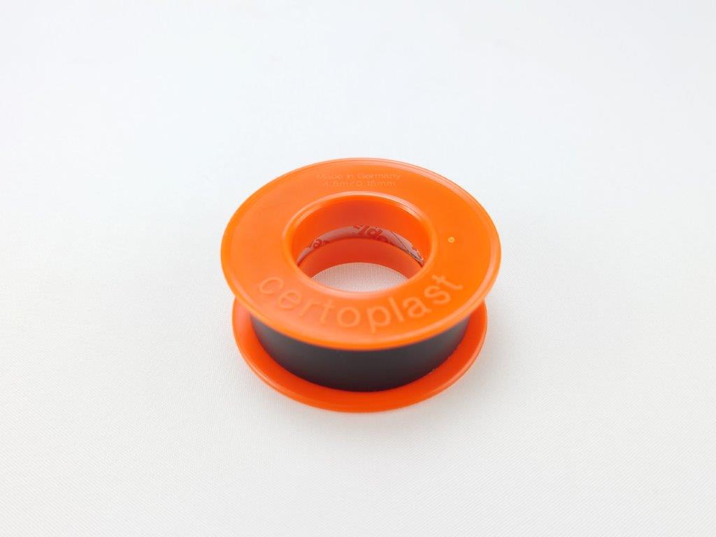 Klebebandgabel aus schwarzem PVC, Rolle 4,5 m