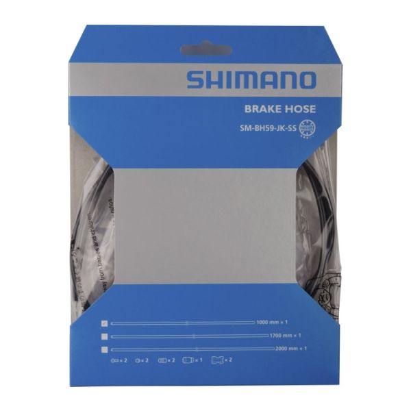 Shimano Bremsschlauch sm-bh59 br.line shim.sm-bh59 1000mm schwarz