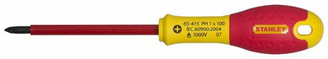 Stanley Handwerkzeuge Fatmax-Schraubendreher Phillips VDE PH2 x 125 mm – 0-65-416
