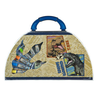 Markenloser Sans-Marque-Farbkoffer Jurrasic World, 51-tlg.
