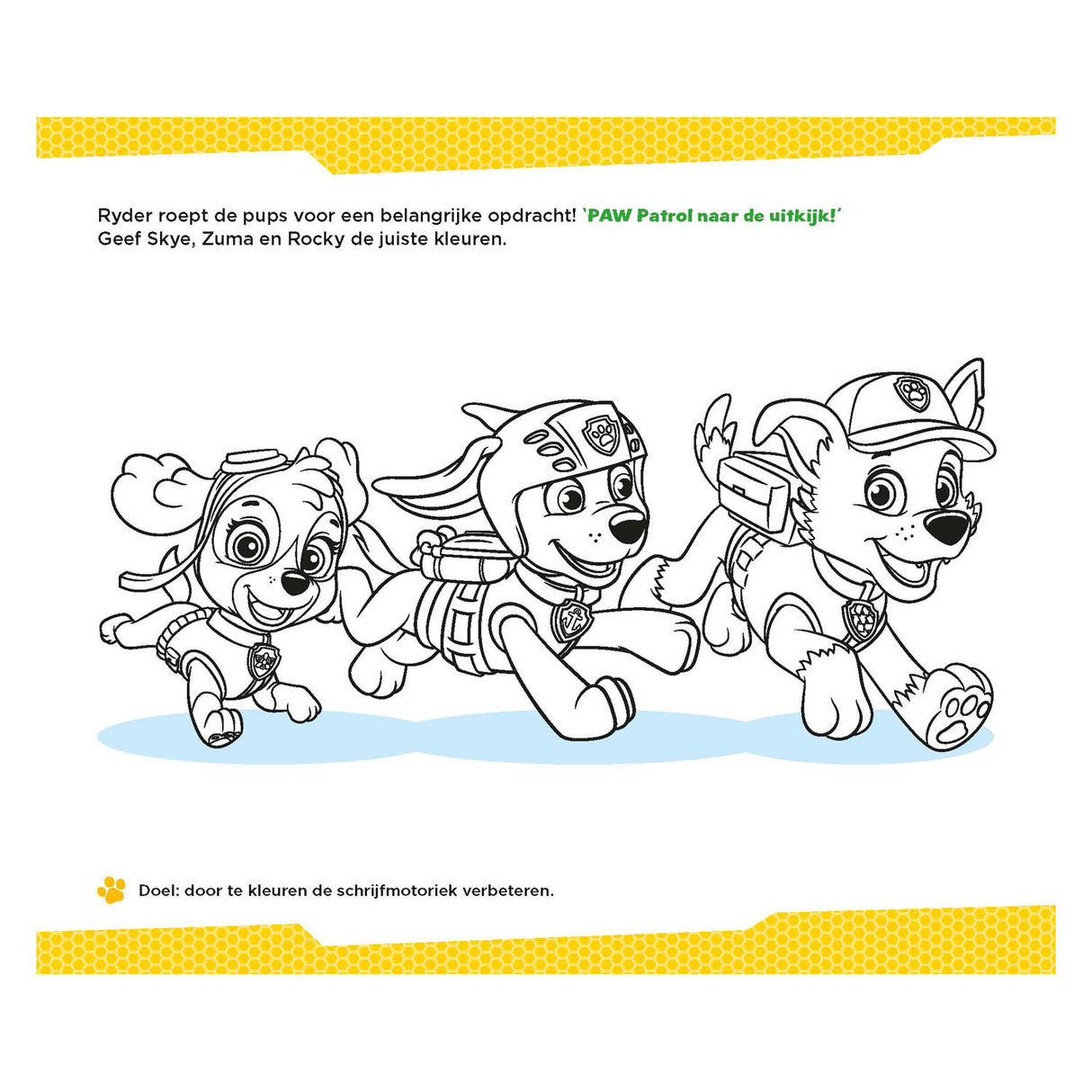 Deltas Paw Patrol – erste Schreibspiele (3-4 Jahre)