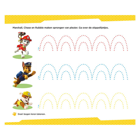 Deltas Paw Patrol – lustige Schreibspiele (4–5 Jahre)