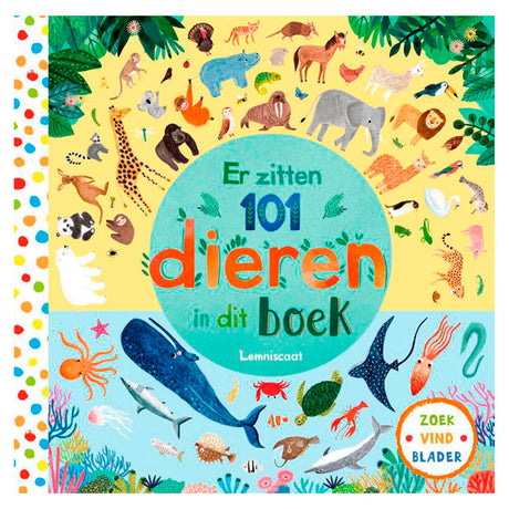 Im zentralen Buchhaus gibt es 101 Tiere in diesem Buch