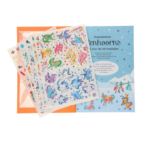Rubbellosbuch „Einhörner“ von WPG Publishers. 5+